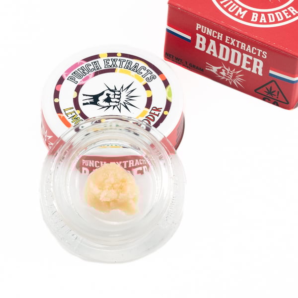 Punch Edibles - Lemon Zkittles BHO Badder - 1g