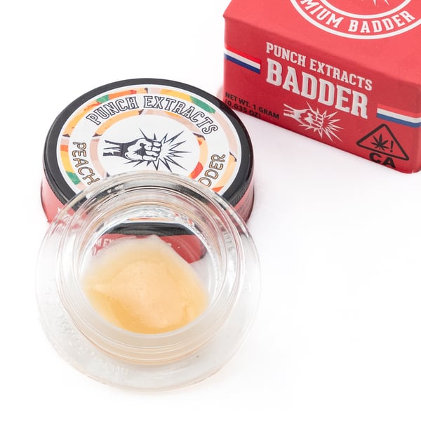 Punch Edibles - Peach Cobbler BHO Badder - 1g