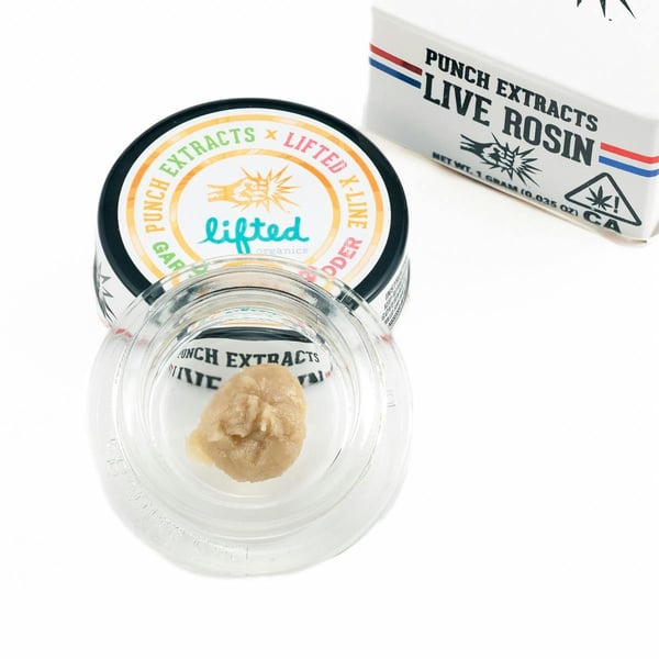 Punch Edibles - Garlic Papaya Live Rosin Badder - 1g