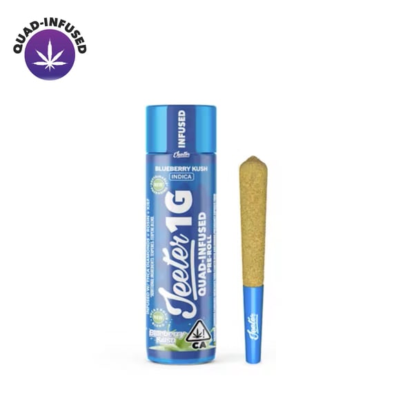 Jeeter - Blueberry Kush Quad Infused - 1g
