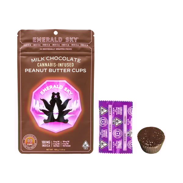 Emerald Sky - Indica Peanut Butter Cups 10-Pack