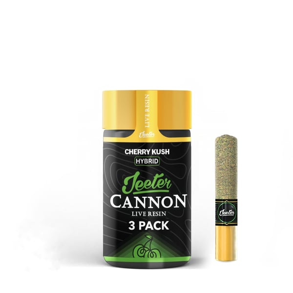 Jeeter - Baby Cannon: Cherry Kush 3-Pack Infused - 1.5g