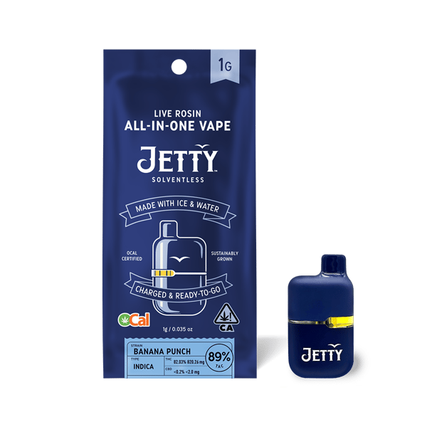 Jetty Extracts - Banana Punch Solventless AIO - 1g